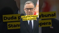 Duda przed Trybunał Stanu za Leppera #Duda