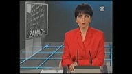 Program Drugi - Nocna Panorama i czołówka programu z 3 lutego 1996