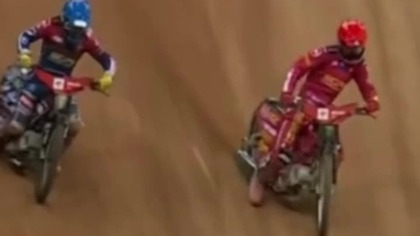 NIEBEZPIECZNY UPADEK JASONA DOYLA! #shorts #speedway