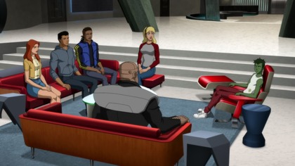 Liga Młodych S04E88 Emergency Dive ENG.  DUB.