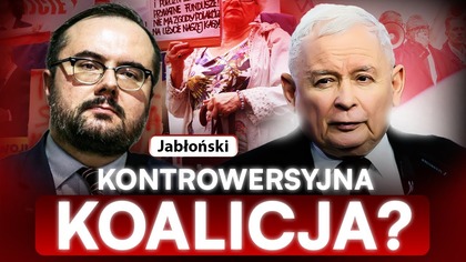 POSEŁ PiS ZASKOCZONY PYTANIEM.  KONTROWERSYJNY POLITYK W TLE.  JABŁOŃSKI: MAM NADZIEJĘ, ŻE...