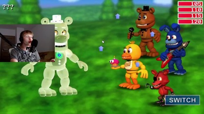 Mad Endo uczulony na pizze XD | FNaF World Ultra #2