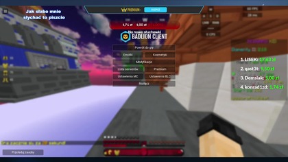 Minecraft Bedwary na CraftCube  | 