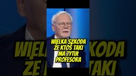 Wielka szkoda; że ktoś taki ma tytuł Profesora.  Jak w Polsce ma być normalnie? #Safjan