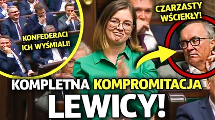 KOMPLETNA KOMPROMITACJA LEWICY! PIS I KONFEDERACJA ICH OŚMIESZYŁY! NIE UMIEJĄ NAWET ODWOŁAĆ POSŁANKI