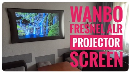 Ekran projekcyjny WANBO - Fresnel ALR Projector Screen 75 cali