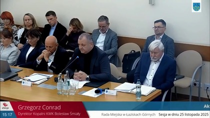 Sesja Rady w dniu środa, 25 listopada 2025 / Łaziska G&oacute;rne
